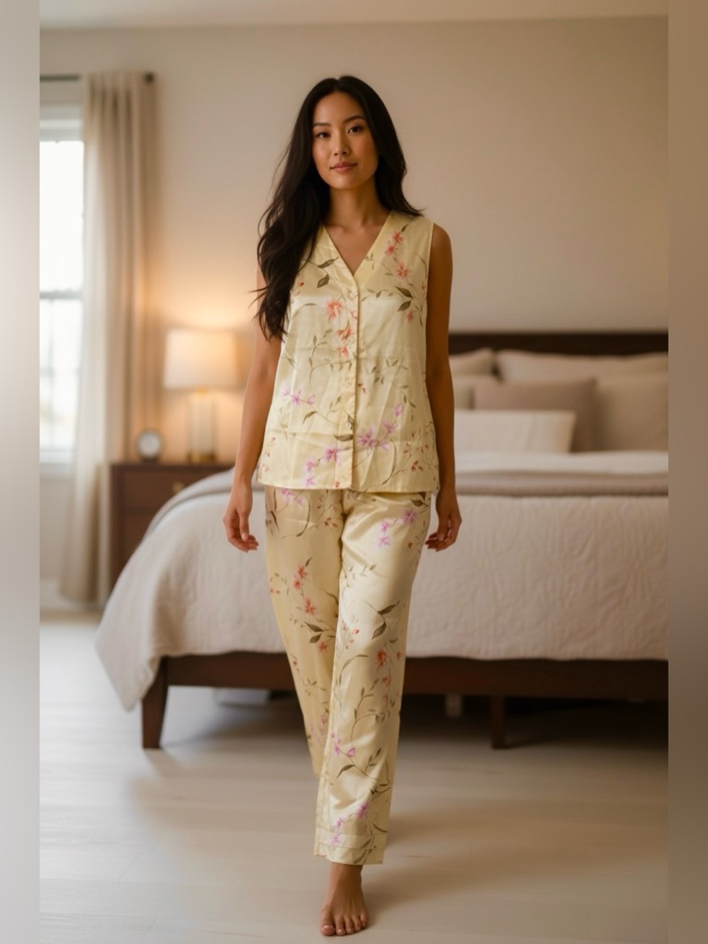 Vintage Oscar De La Renta Pajama Set • Pink Label